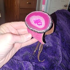 Pink Agate Women's Bracelet